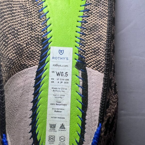 Rothy's The Pointed Flats Leopard Print - Picture 11 of 12